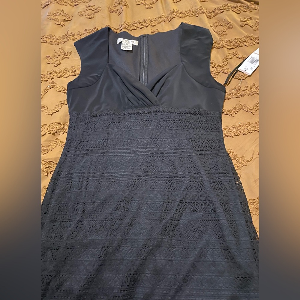 Evan Picone Classic Black Dress